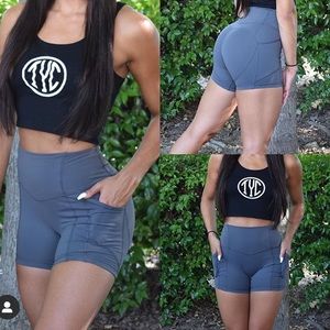 TYC gray shorts size small